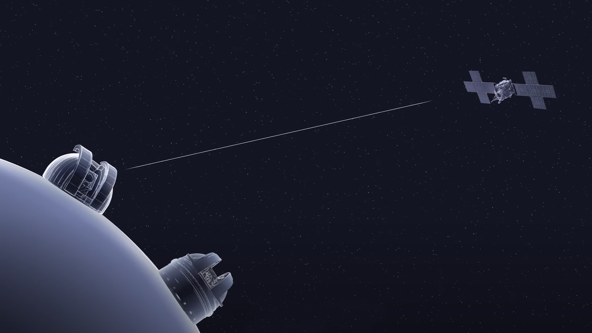 Nasa spacecraft receives laser signal from 290 million miles away